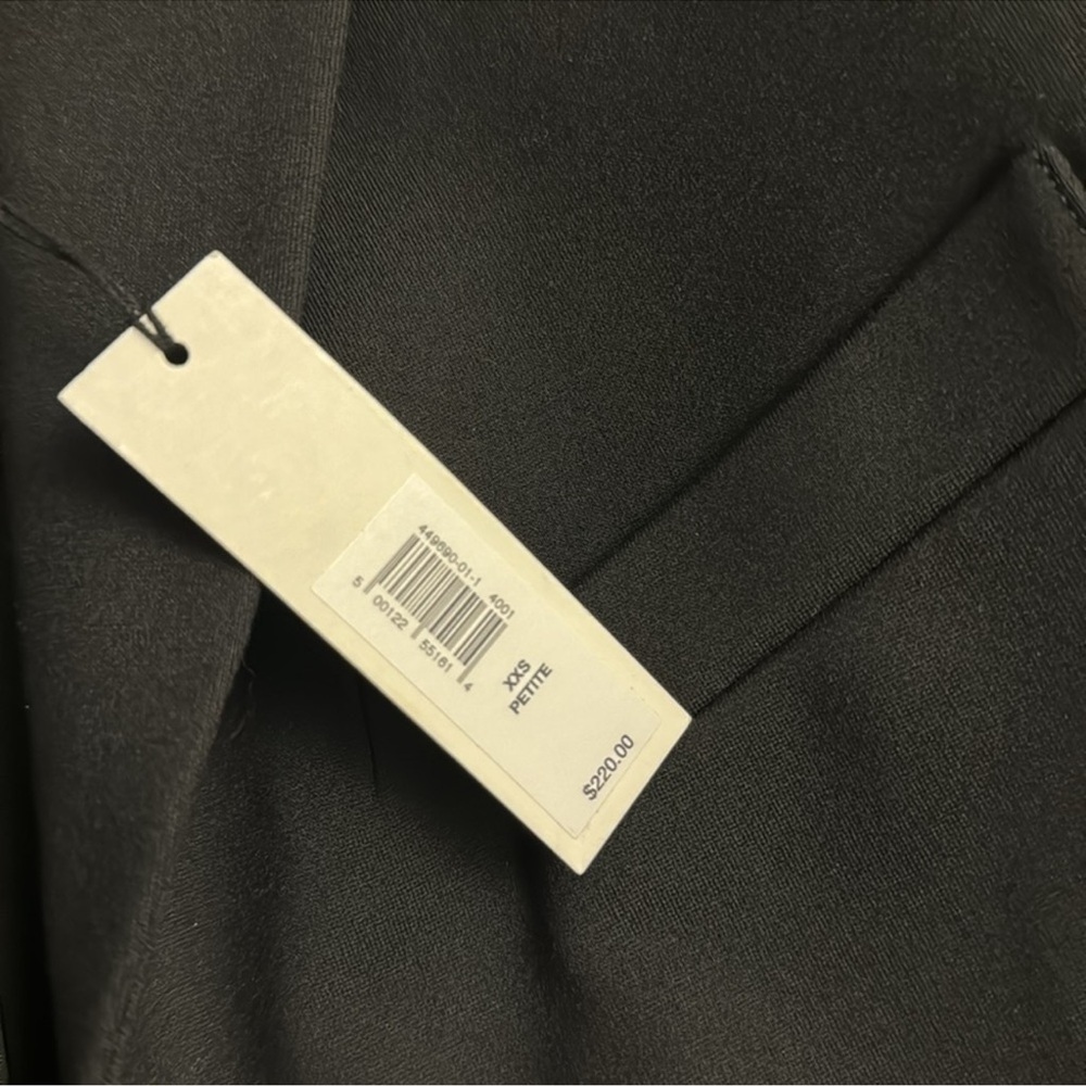 NWT! BANANA REPUBLIC BLACK RELAXED EVERYWHERE PONTE BLAZER - MULTIPLE SIZES💫 - Picture 9 of 10